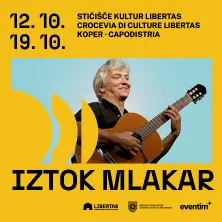 Plakat: Večer z Iztokom Mlakarjem