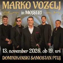 Plakat: Veliki koncert Marka Vozlja z Mojstri