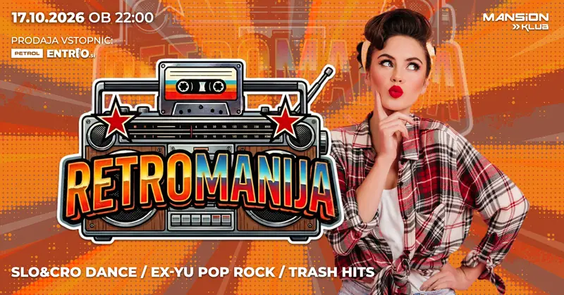 Poster: RETROMANIJA - premiera