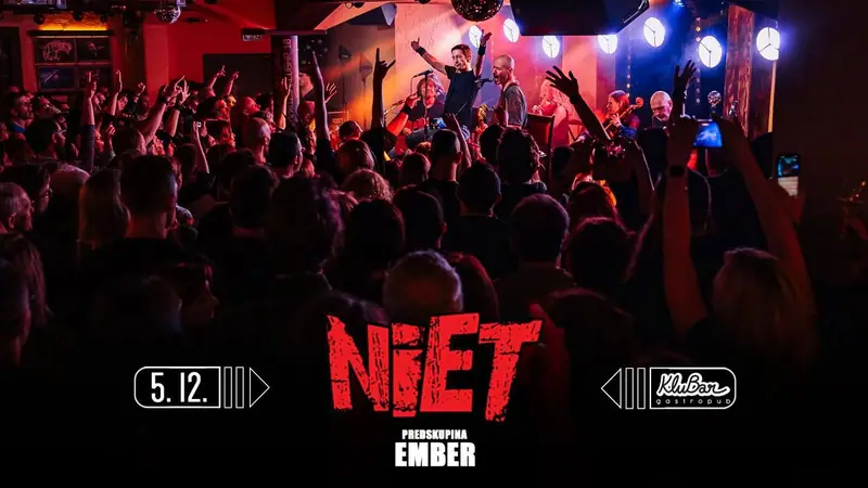 Plakat: NIET - KluBar, Kranj