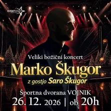 Plakat: Božični koncert Marko Škugor in Sara Škugor