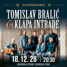 Plakat: Tomislav Bralić in klapa Intrade