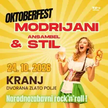 Poster: Modrijani in Ansambel Stil