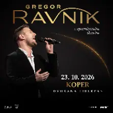 Plakat: Gregor Ravnik – Ekskluzivni koncert, Koper