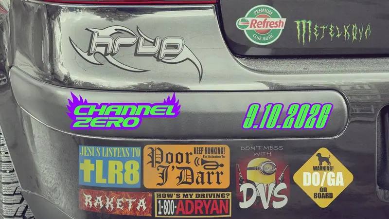 Plakat: REFRESH x HRUP: Poor J'Darr (GR), Adryan, Do Ga, DVS, Raketa, TLR8