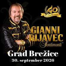 Plakat: Gianni Rijavec - Sentimenti - Koncert